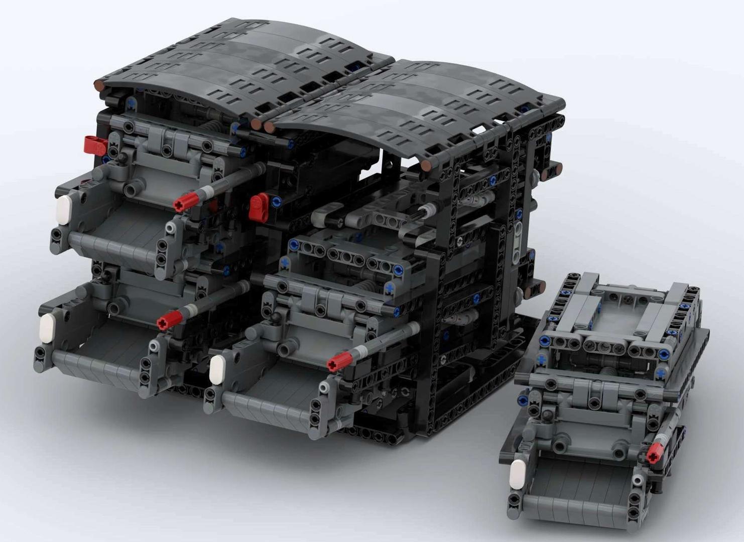 Assortment Box With 4 Small Grab Containers