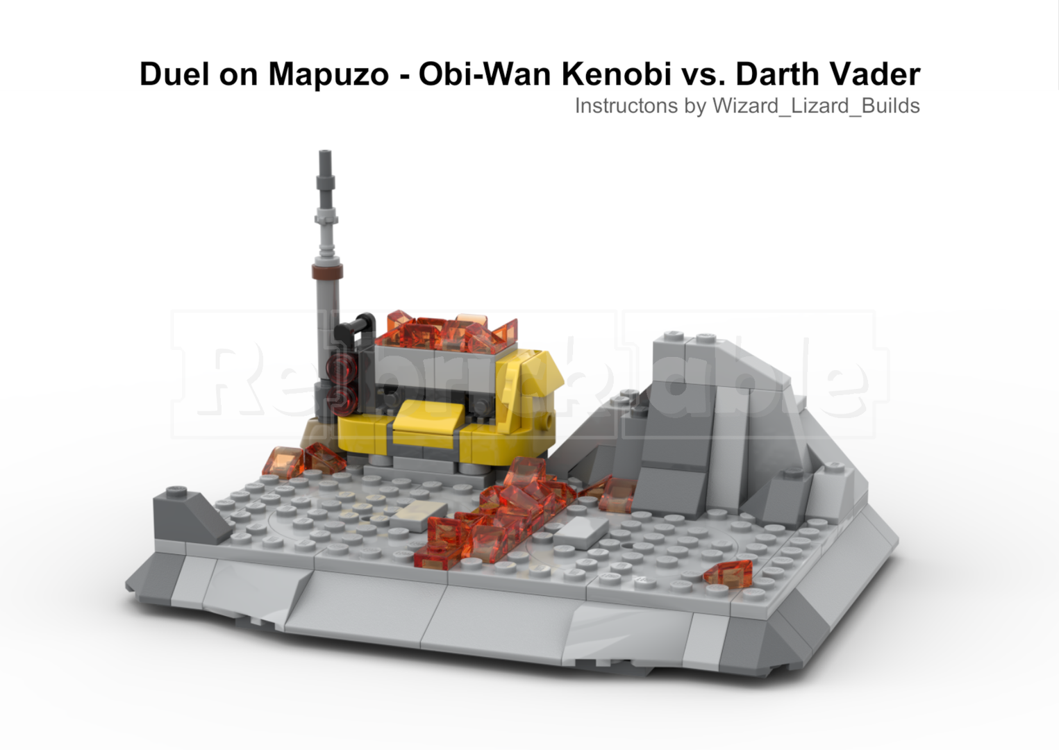 Duel on Mapuzo Moc Build 75334 set