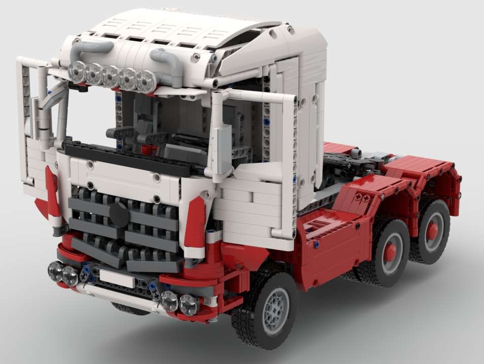 Mercedes Benz Arocs 6x6 1:17 rc