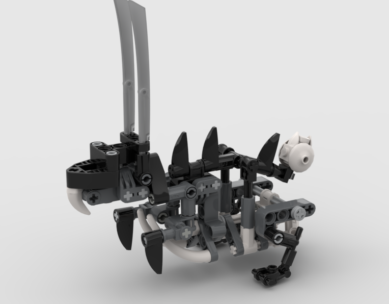 Skeletal Rabbit (MOC-227685) - LEGO MOC | MOC Tracker