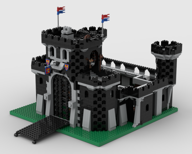 Castle Deluxe 1988 Black Monarch's Castle