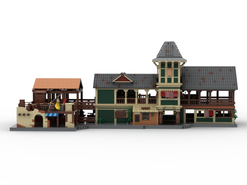 Jungle Cruise boathouse