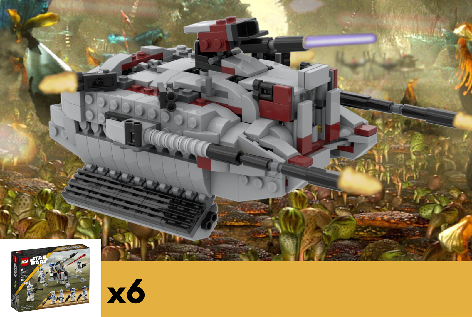 6 x 75345 UT-AT Alternate Build