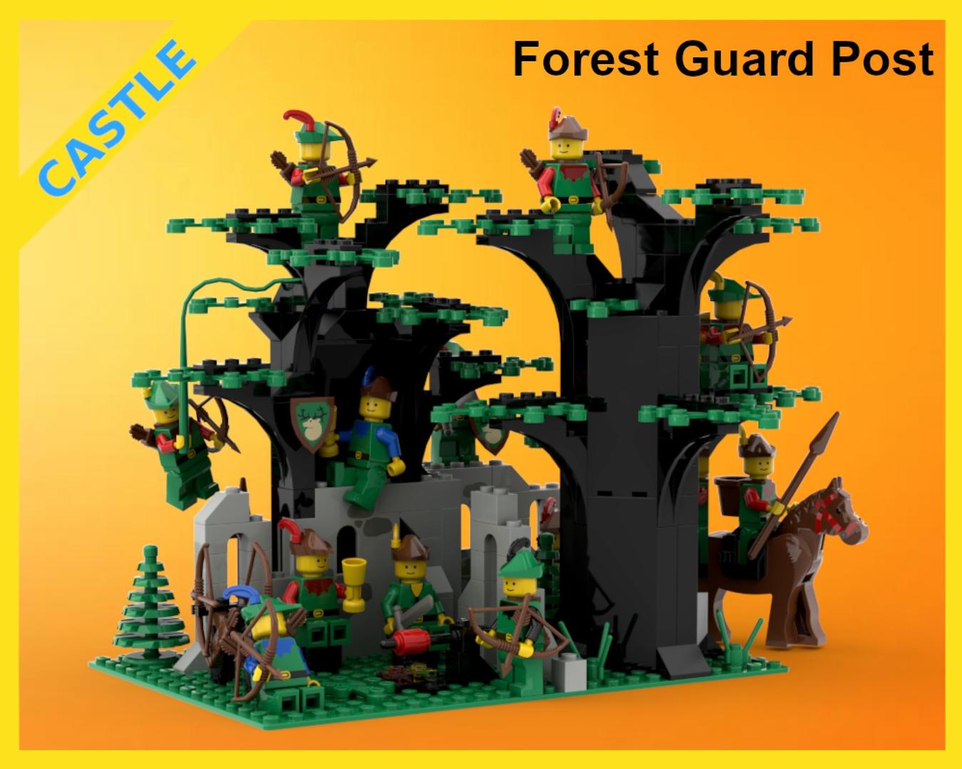 Classic Castle Expansion - Forestmen - Forest Guard Post