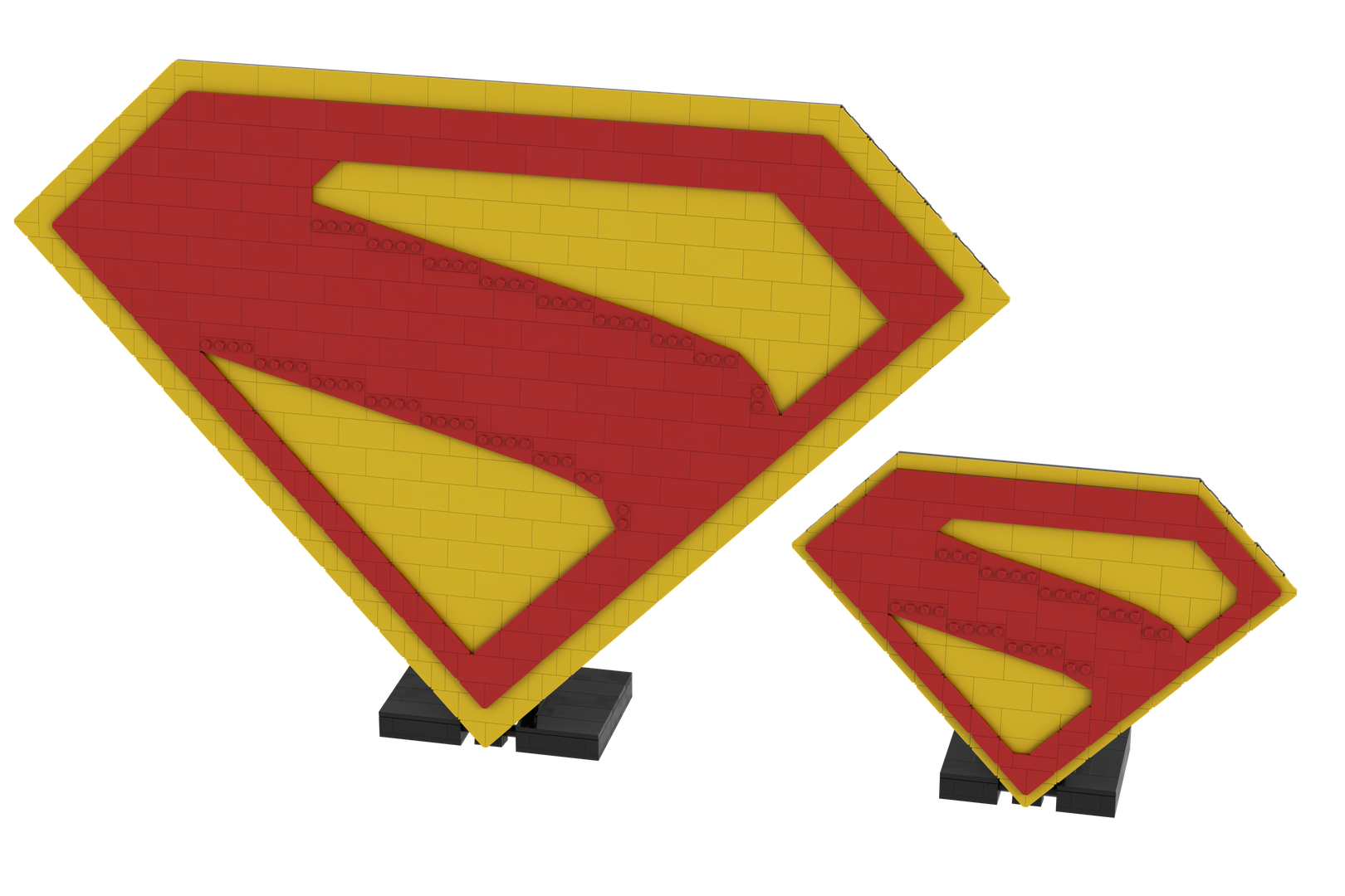 Super man Movie (2025) logo (large and small)
