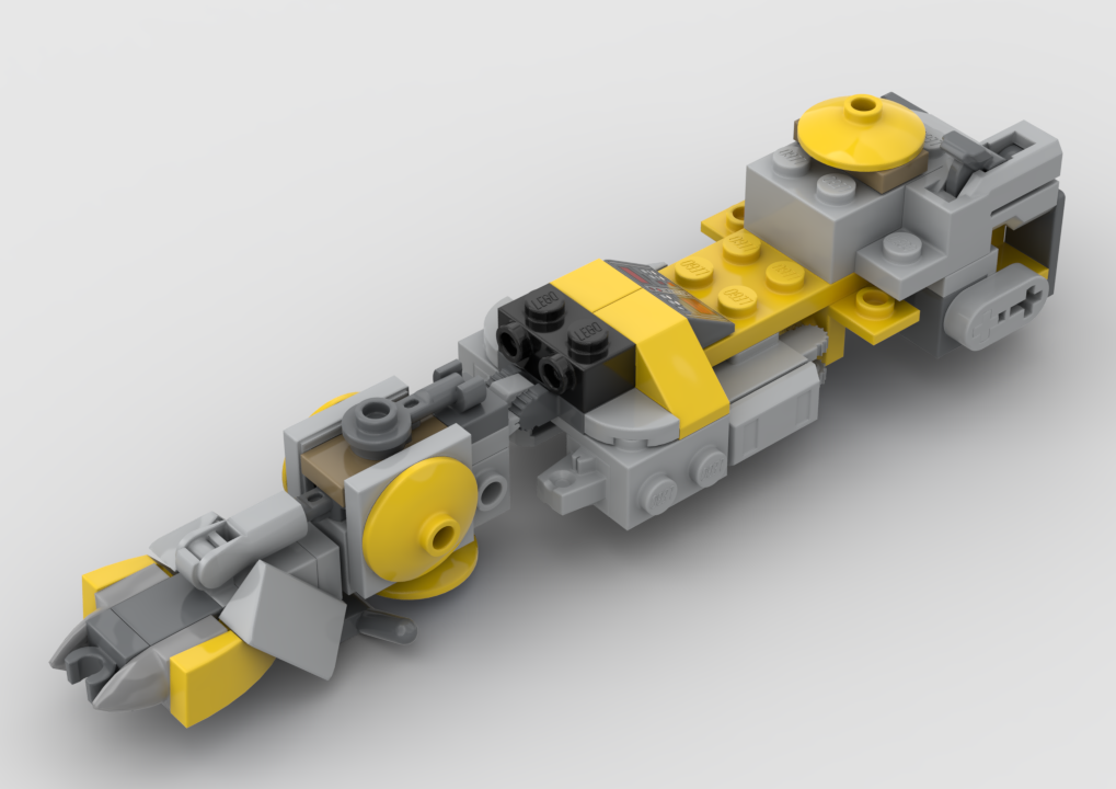75431 Speeder no extra pieces alternate build