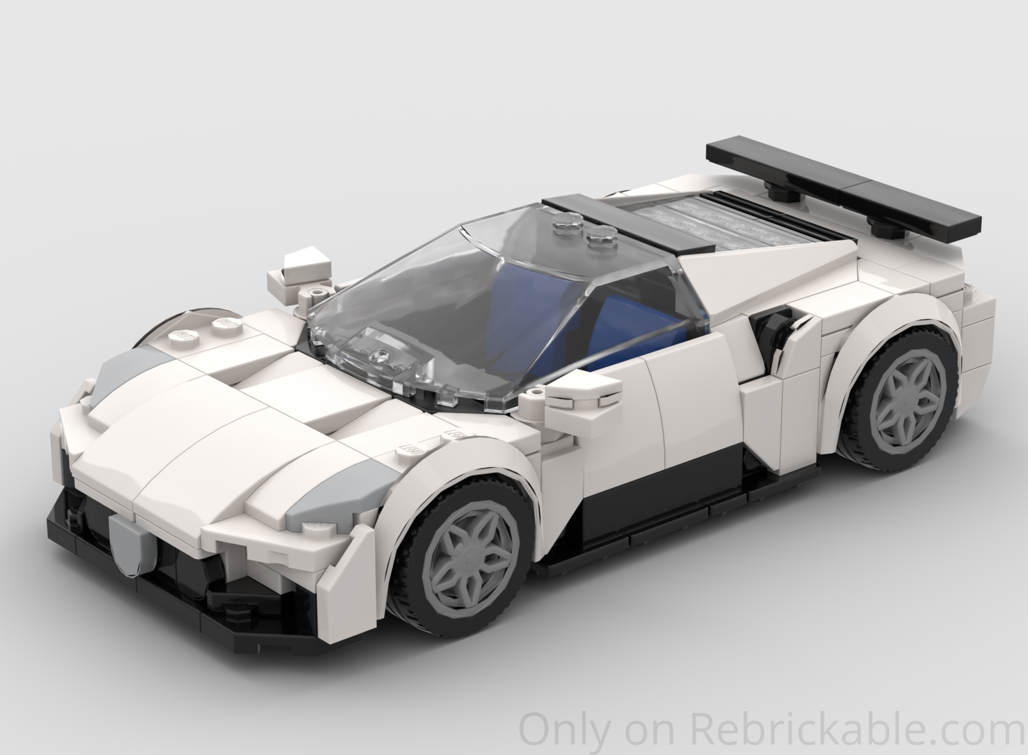 Maserati MC20 by Ilyabuilder724 Modification White