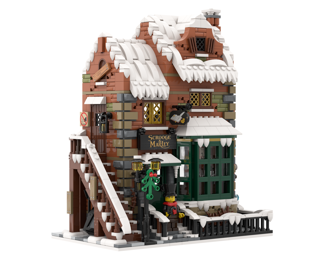 Winter Village - Scrooge  &amp; Marley
