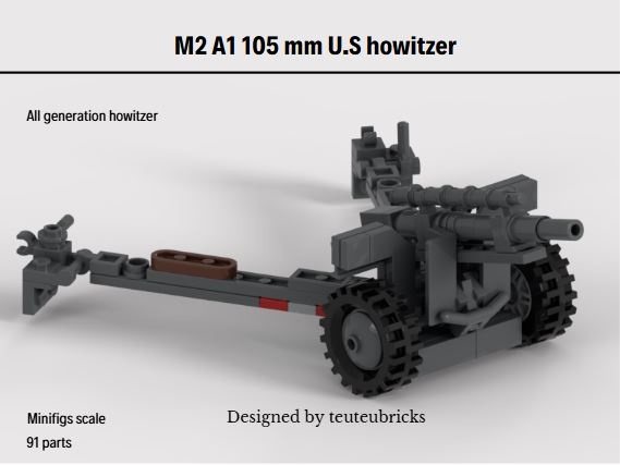 M2 A1 105 mm Howitzer "M101"