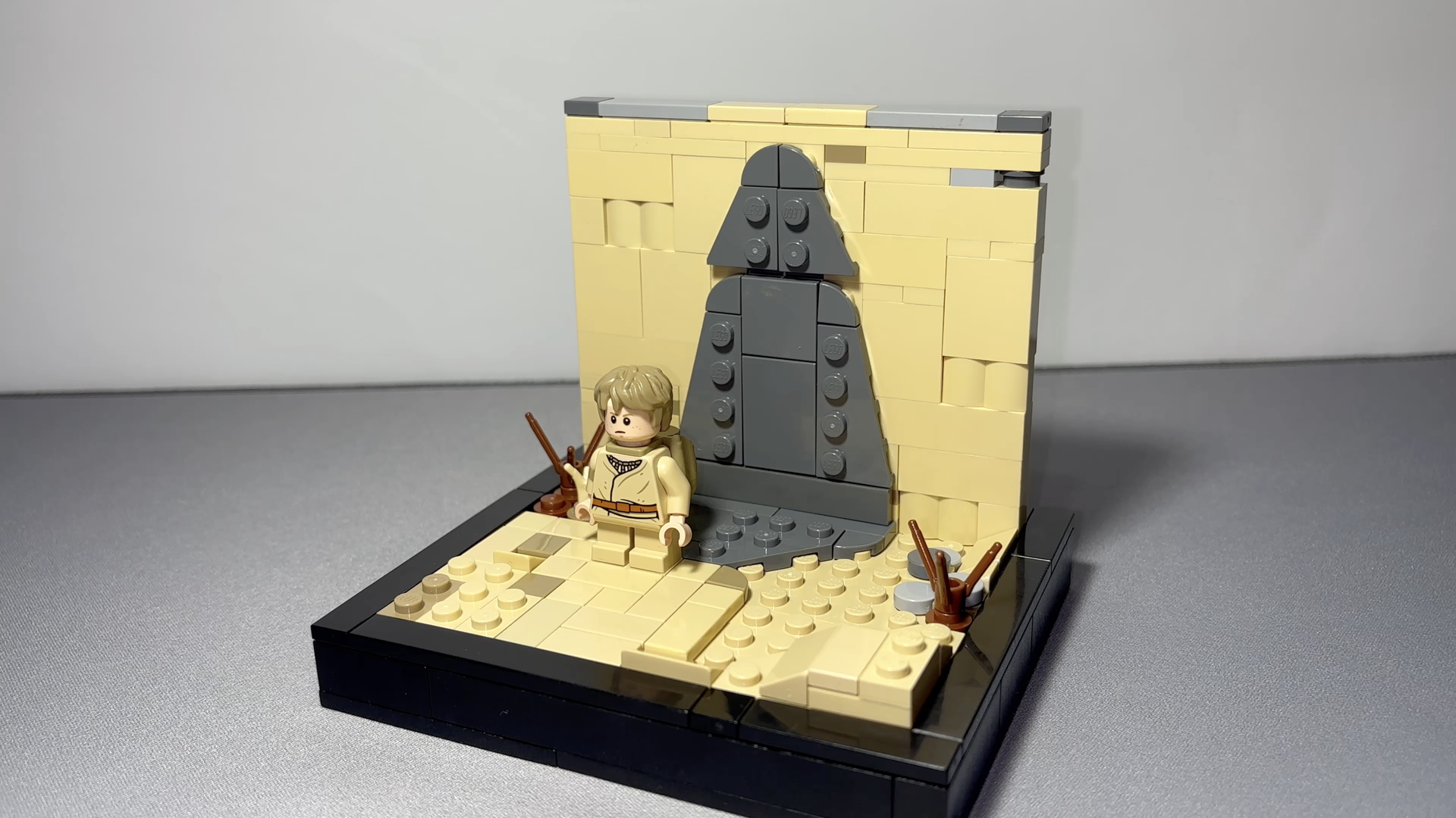 Anakin Skywalker's Dark Future Diorama