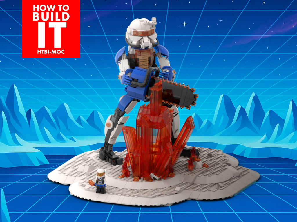 Ice Planet Action Figure + Display