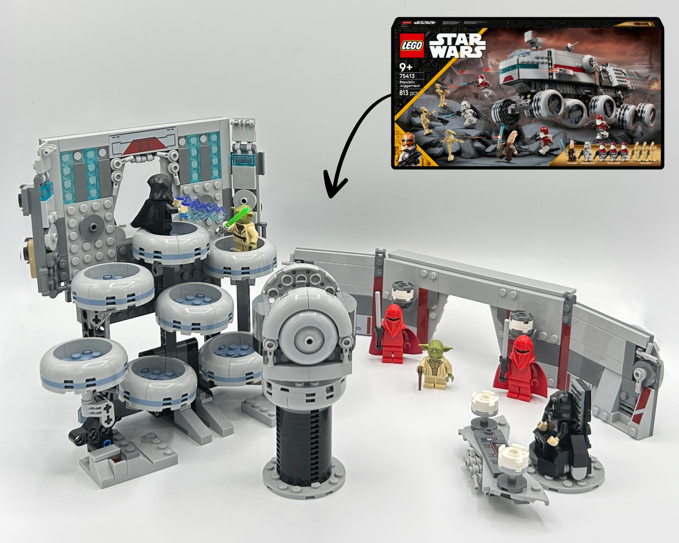 Senate Duel Playset (75413 Alternate Model)