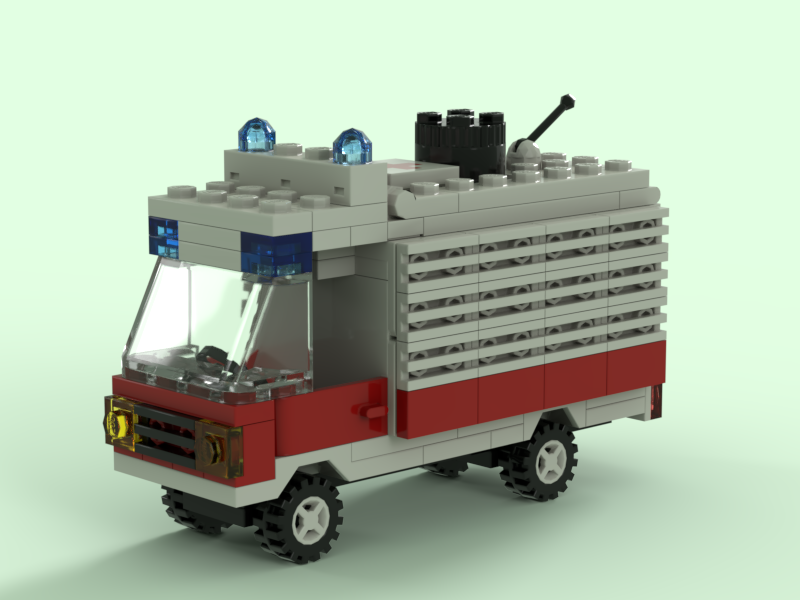 6380 ambulance with light and sound