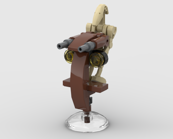 Single Trooper Aerial Platform (minifig scale)