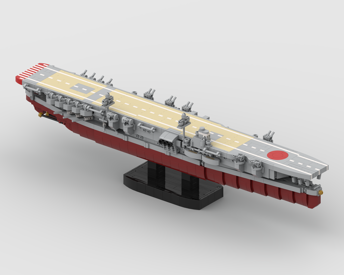 Aircraft carrier Kaga (MOC-229003) - LEGO MOC | MOC Tracker