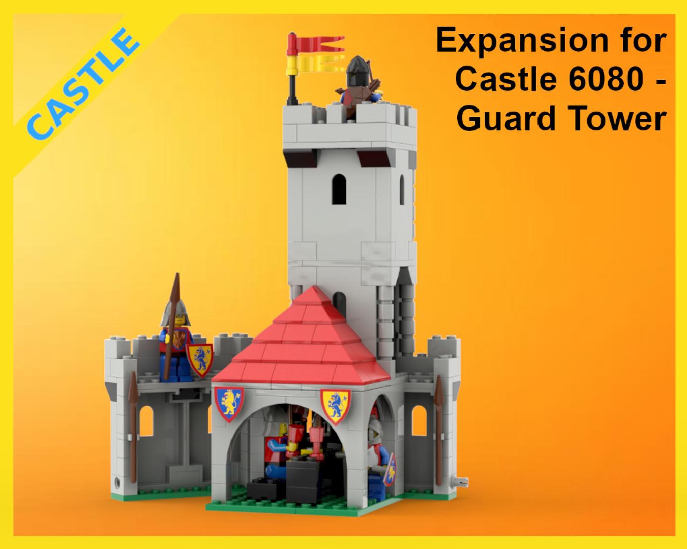 Classic Castle Expansion - 6080 - Guard Tower