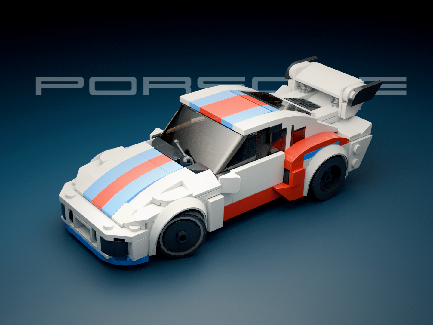 Porsche 935 (1976) (MOC-229238) - LEGO MOC | MOC Tracker