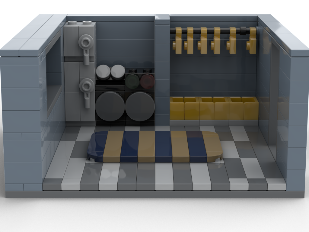 Modern laundry room (MOC-229246) - LEGO MOC | MOC Tracker