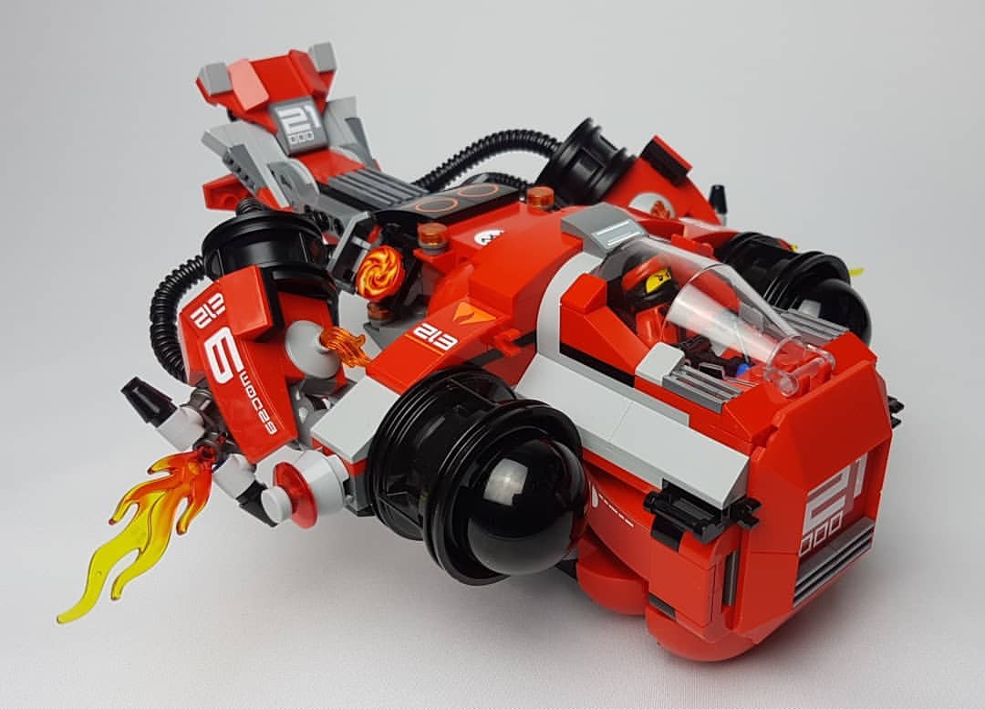 70615 - Kais Dragon Hammer Ship alternate build