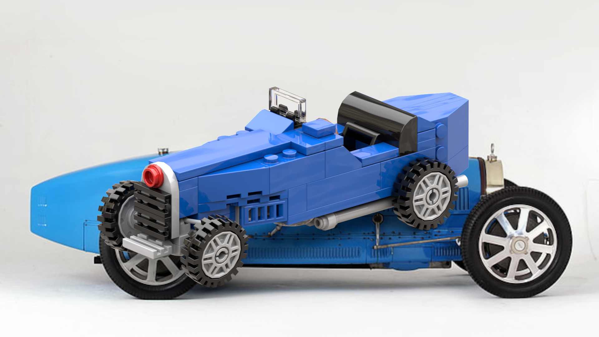 Bugatti Type 35C (6 stud wide scale)