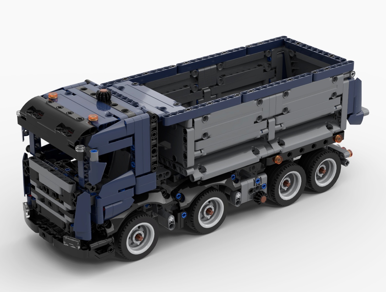 Scania XT tipper truck (42203 mod)