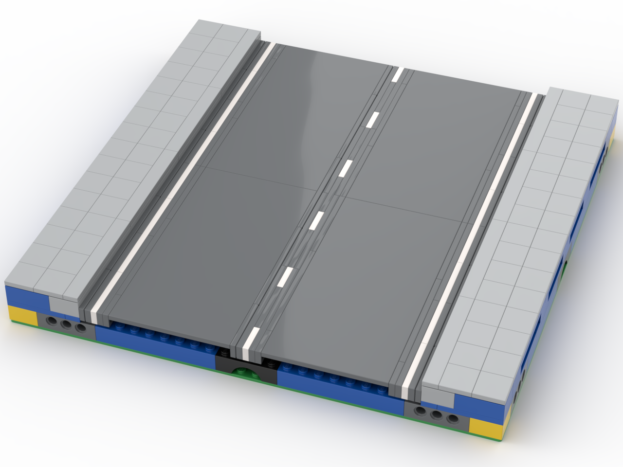 Buildable Modular Road Plate