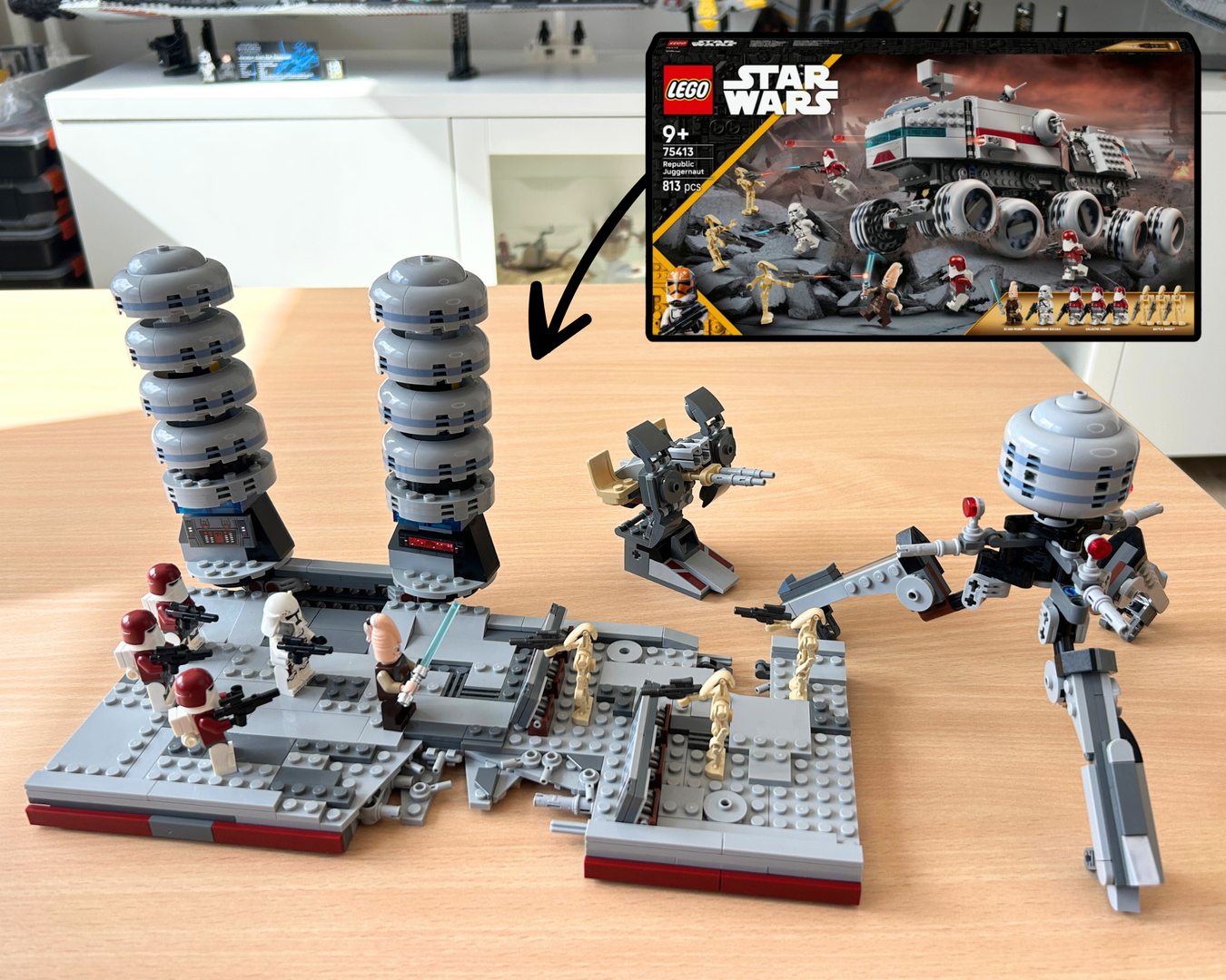 Battle of Mygeeto Order 66 (75413 Alternate Model) alternate build