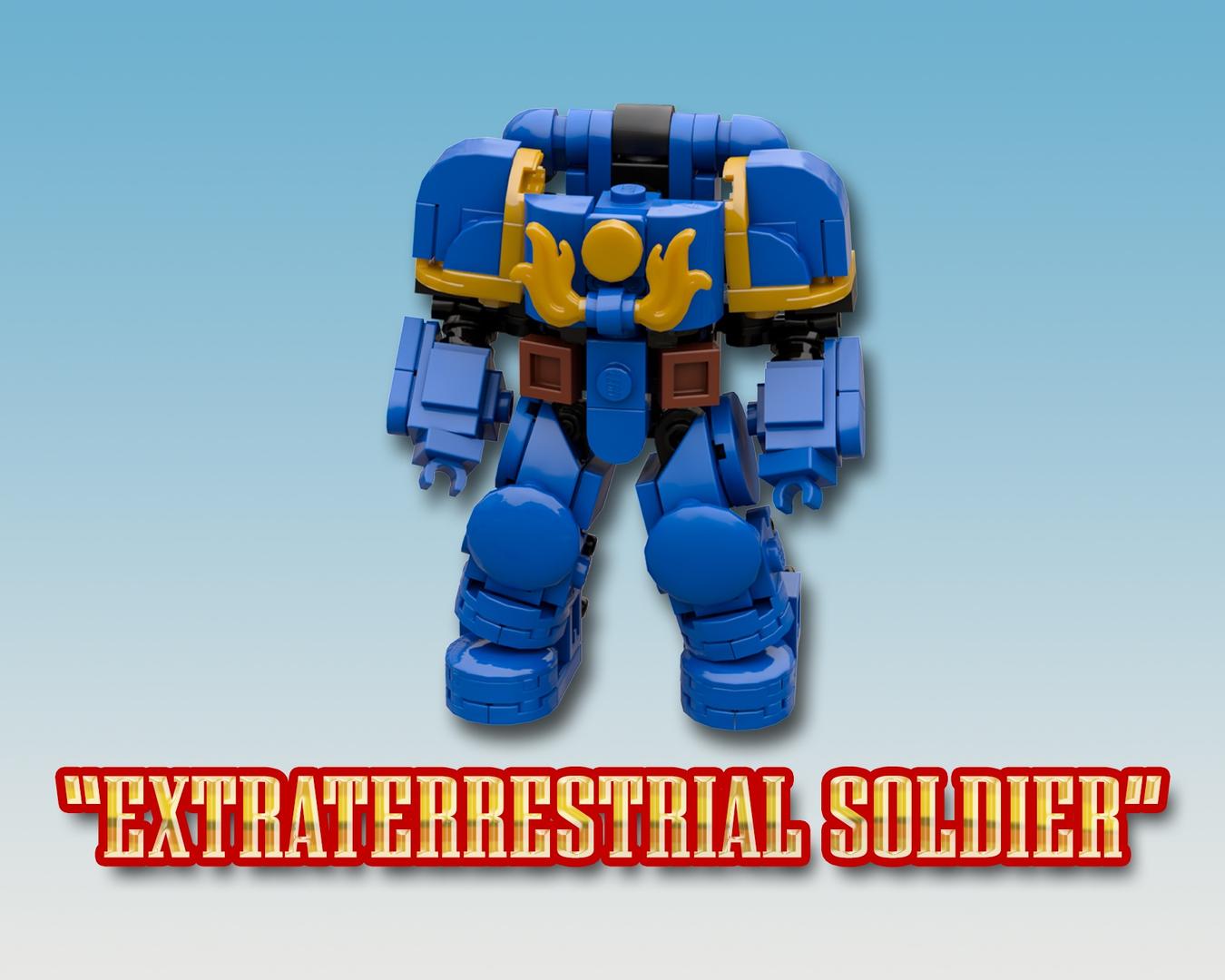 FinCantBuild's Ultimate Lego "Extraterrestrial Soldier"