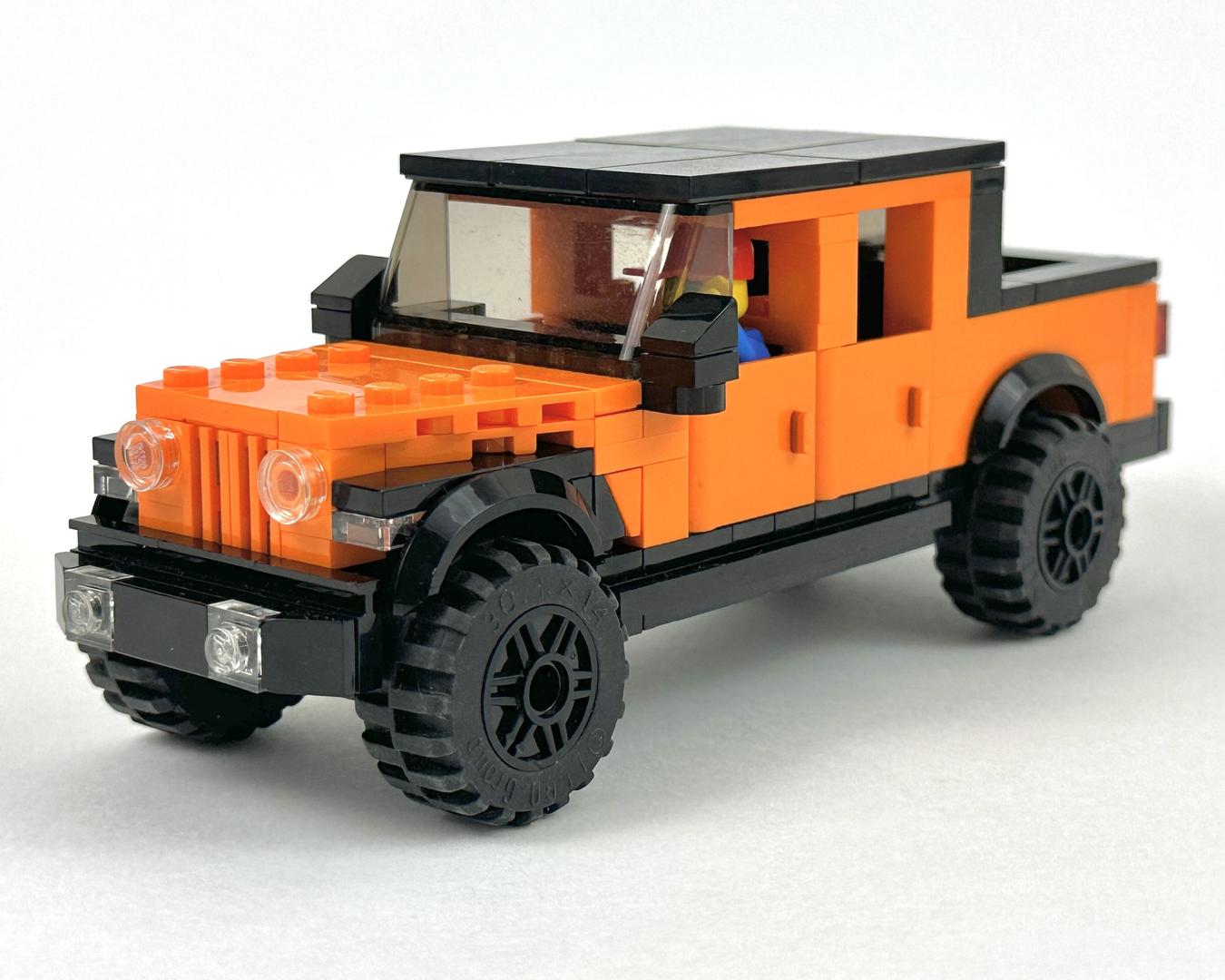 229798 - Jeep Gladiator (MOC-229798) - LEGO MOC | MOC Tracker