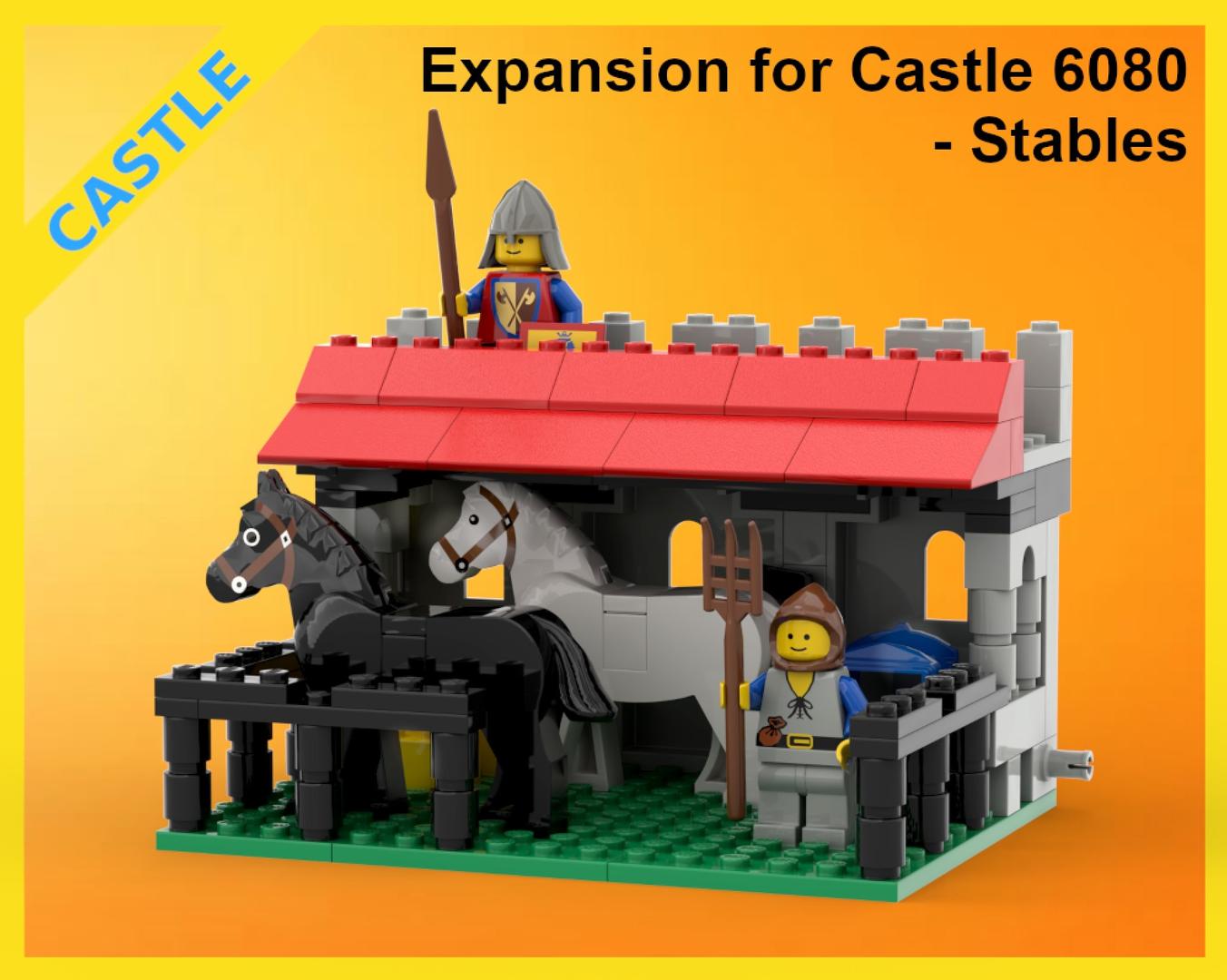 Classic Castle Expansion - 6080 - Stables