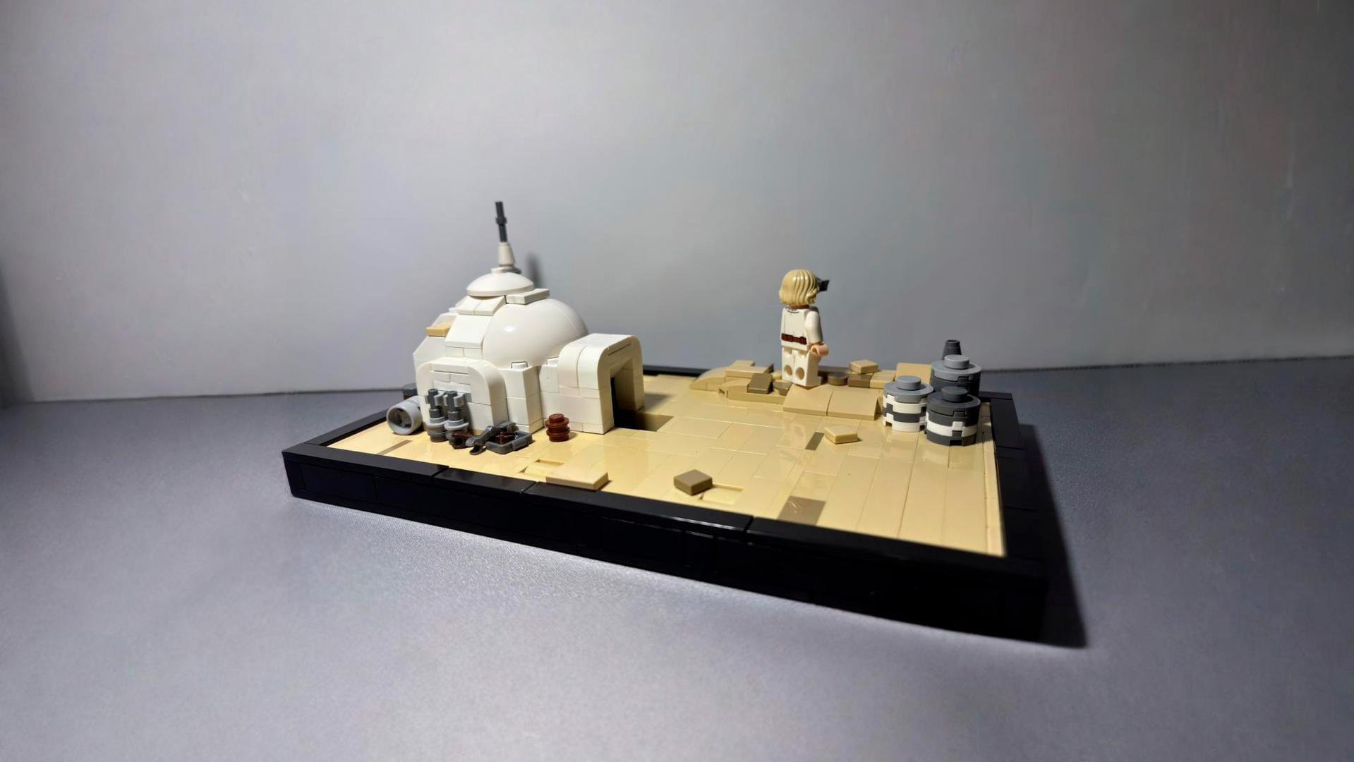 Binary Sunset Diorama