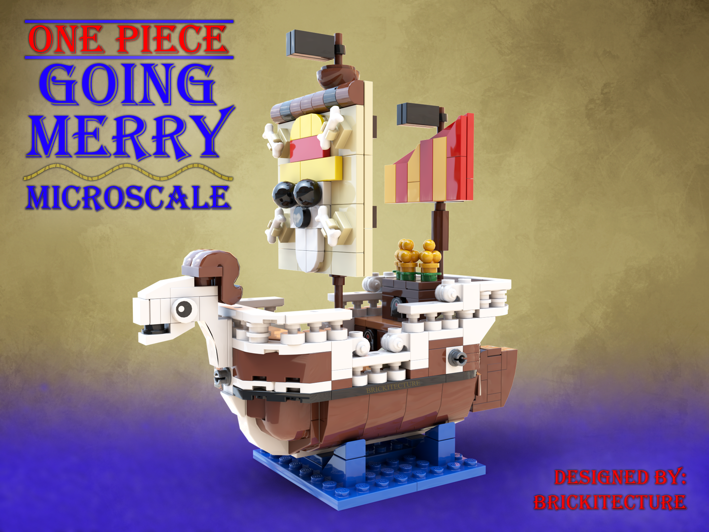One Piece: Going Merry Microscale