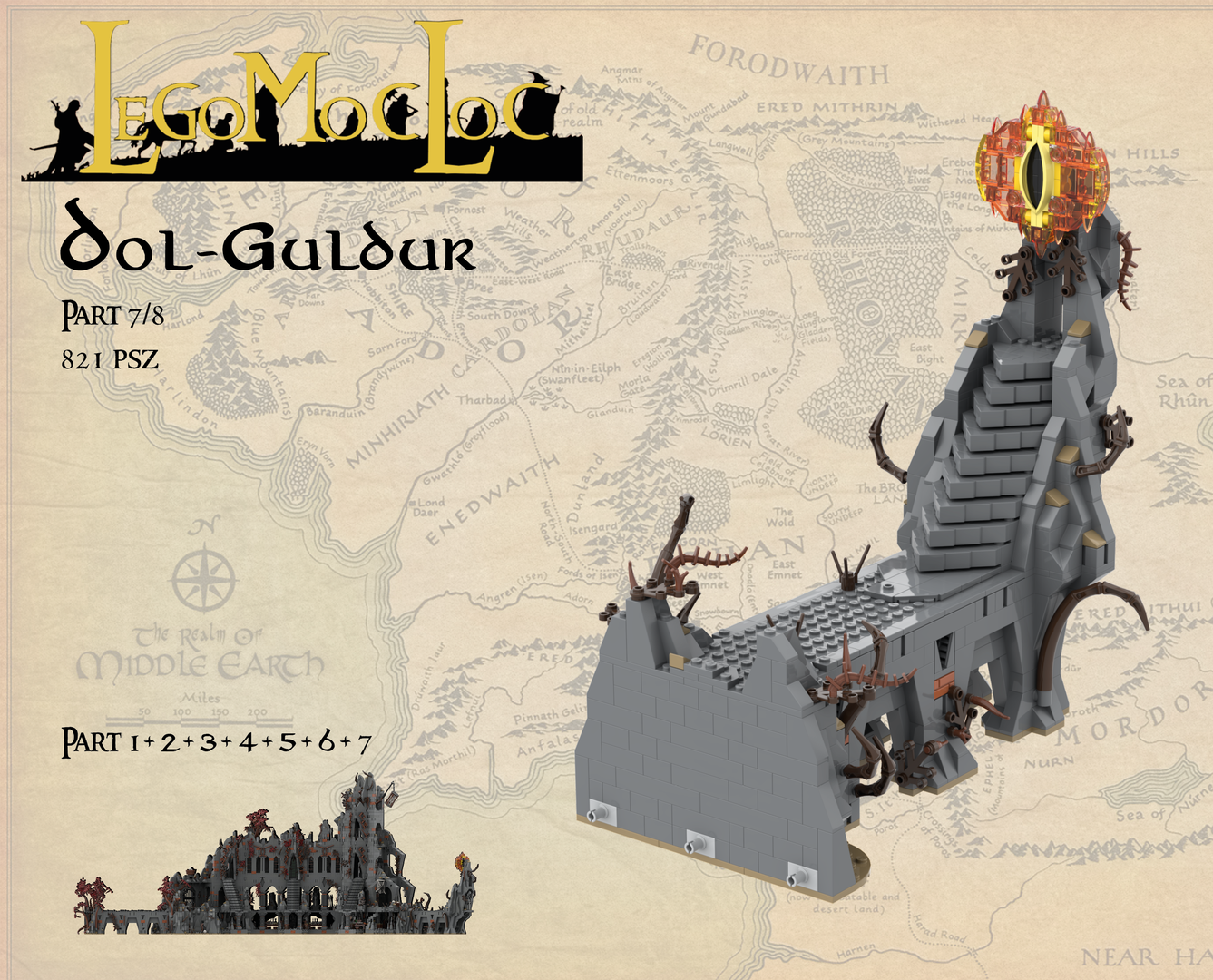 UCS Dol-Guldur - part 7/8