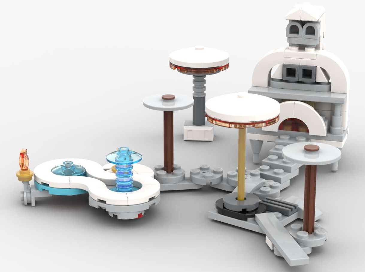 31164 alt - Micro Mansion alternate build