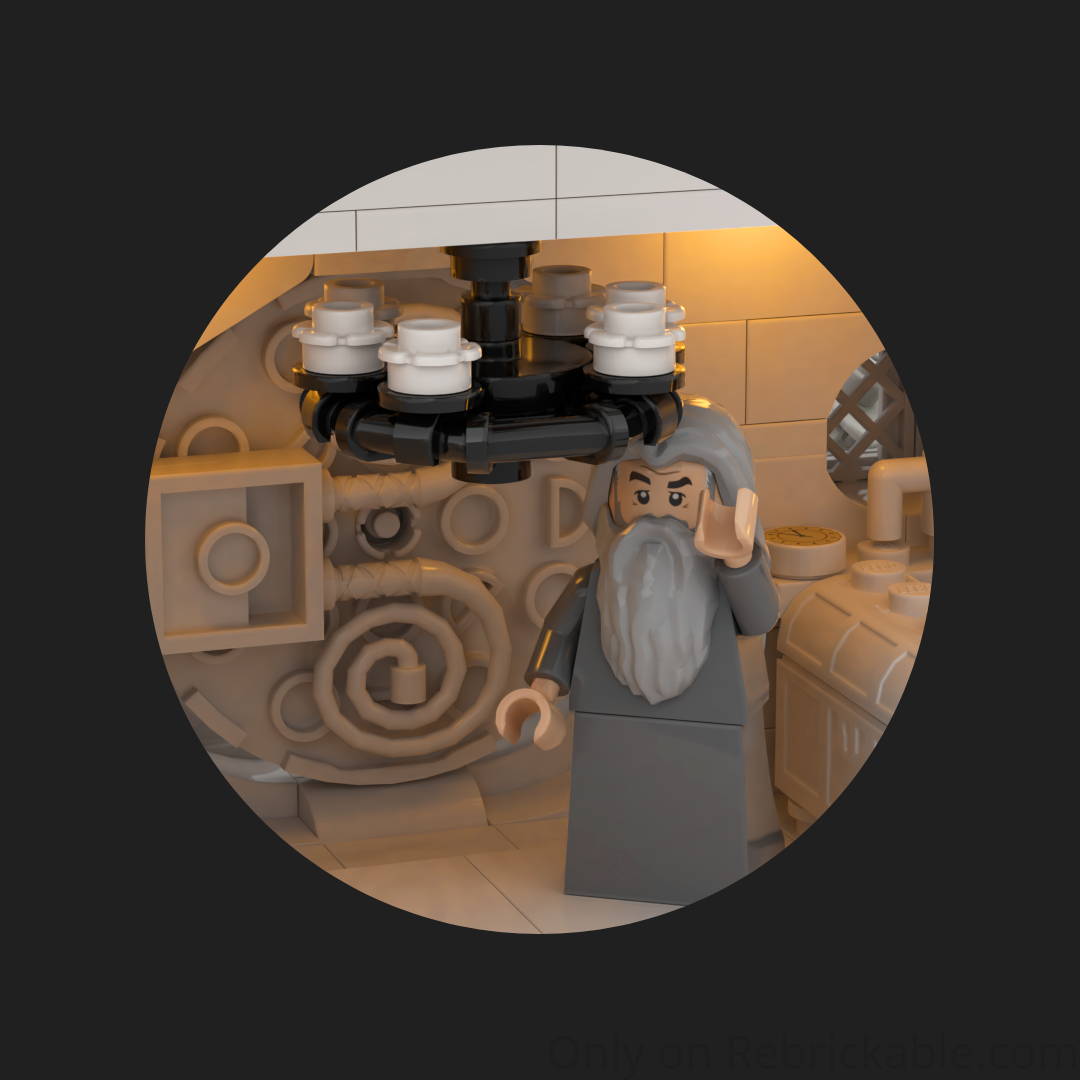 The Shire - Bag End Chandelier