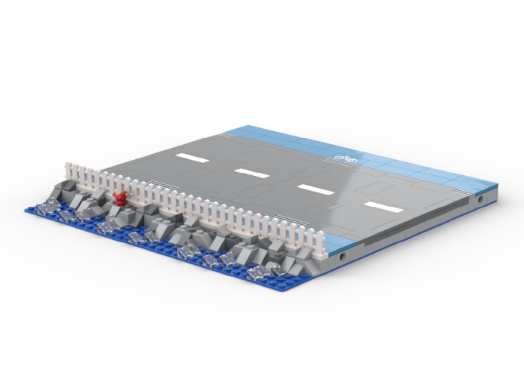 MILS seaside road with bike lanes