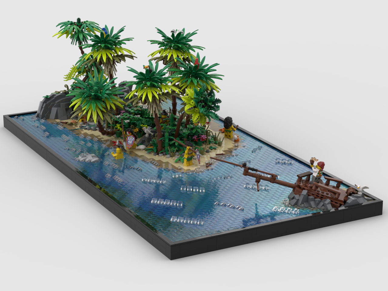 Wreck point (5 in 1 Combo MOC)