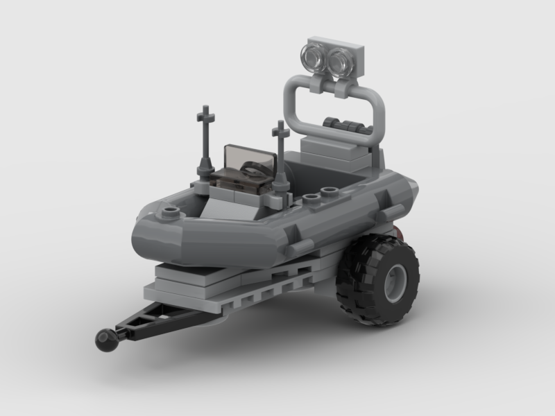 Small Boat and Trailer