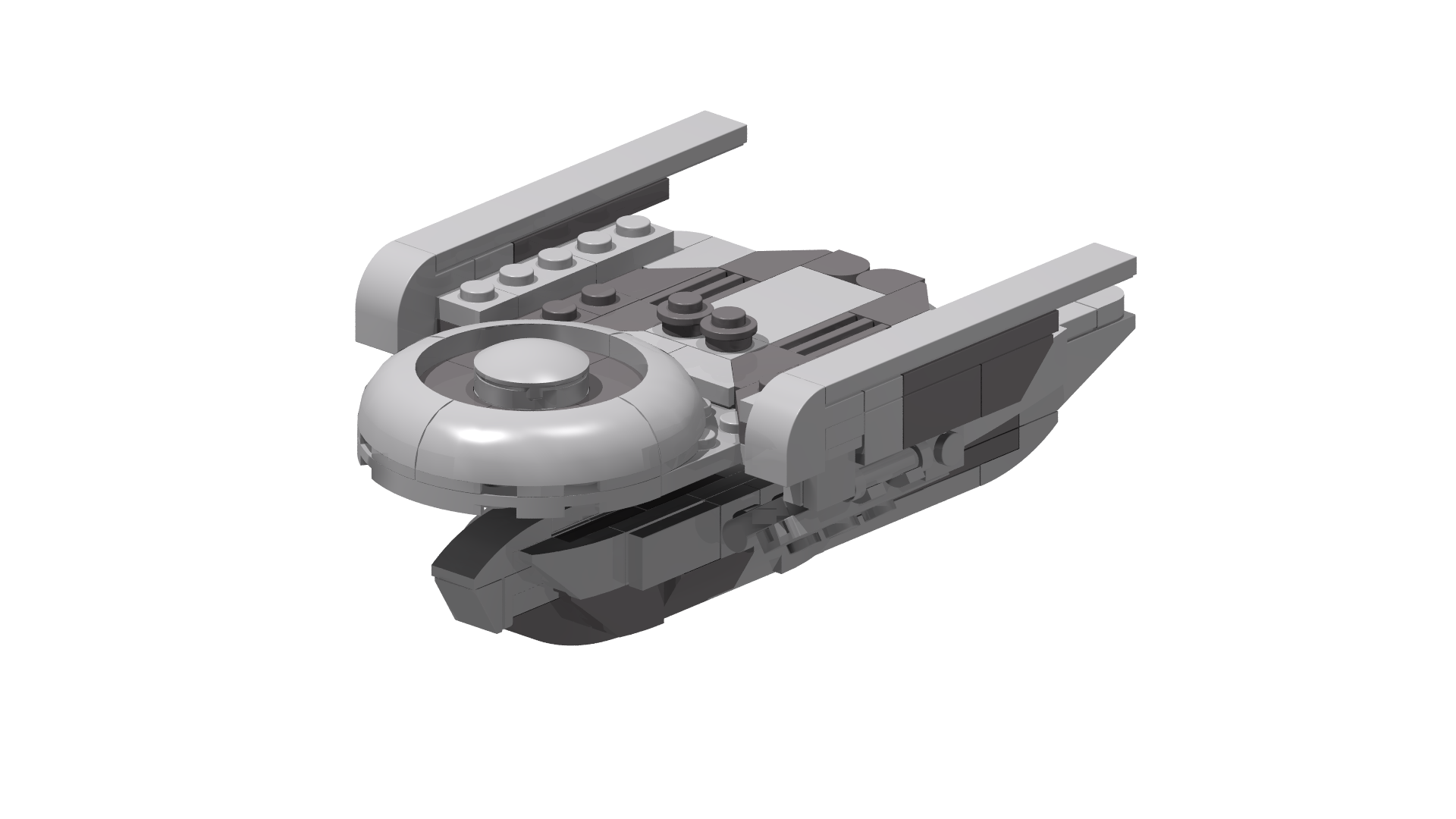 Oberth-Class Science Vessel USS Grissom, V2 (MOC-230628) - LEGO MOC ...