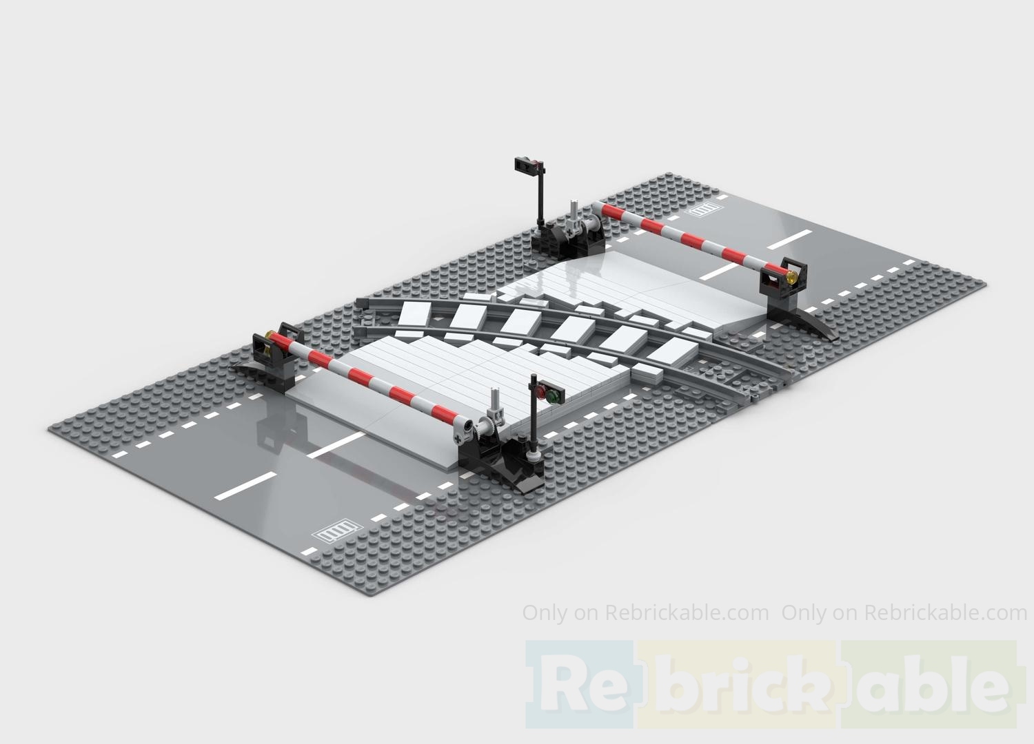 Railway crossing (turning track)