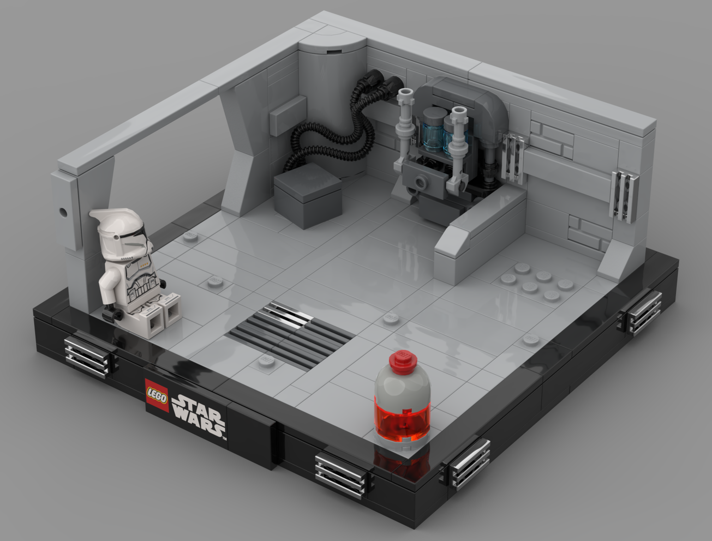 Republic Commando Trandoshan Diorama