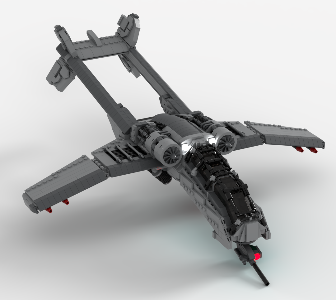 A-10 Valkyrie Gunship – Custom LEGO® MOC