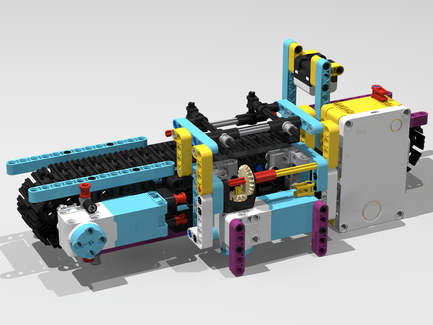 Lego Spike Prime - Conveyor Belt with Sorting