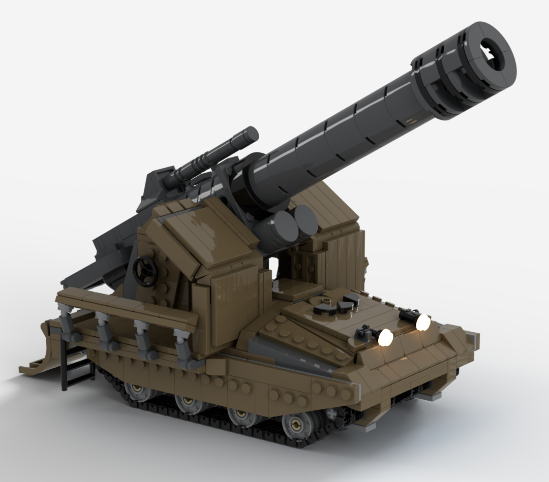 Big Bertha Self Propelled Howitzer – Custom LEGO® MOC