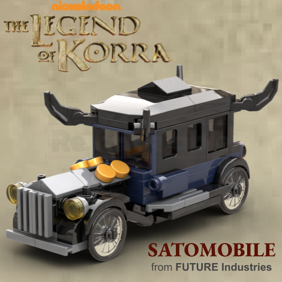 Avatar Korra satomobile LEGO MOC model