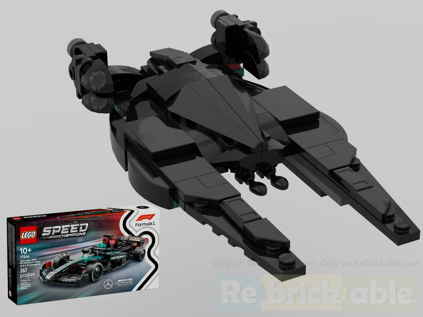 U Wing Starfighter – Alternate of 77244 Mercedes-AMG F1