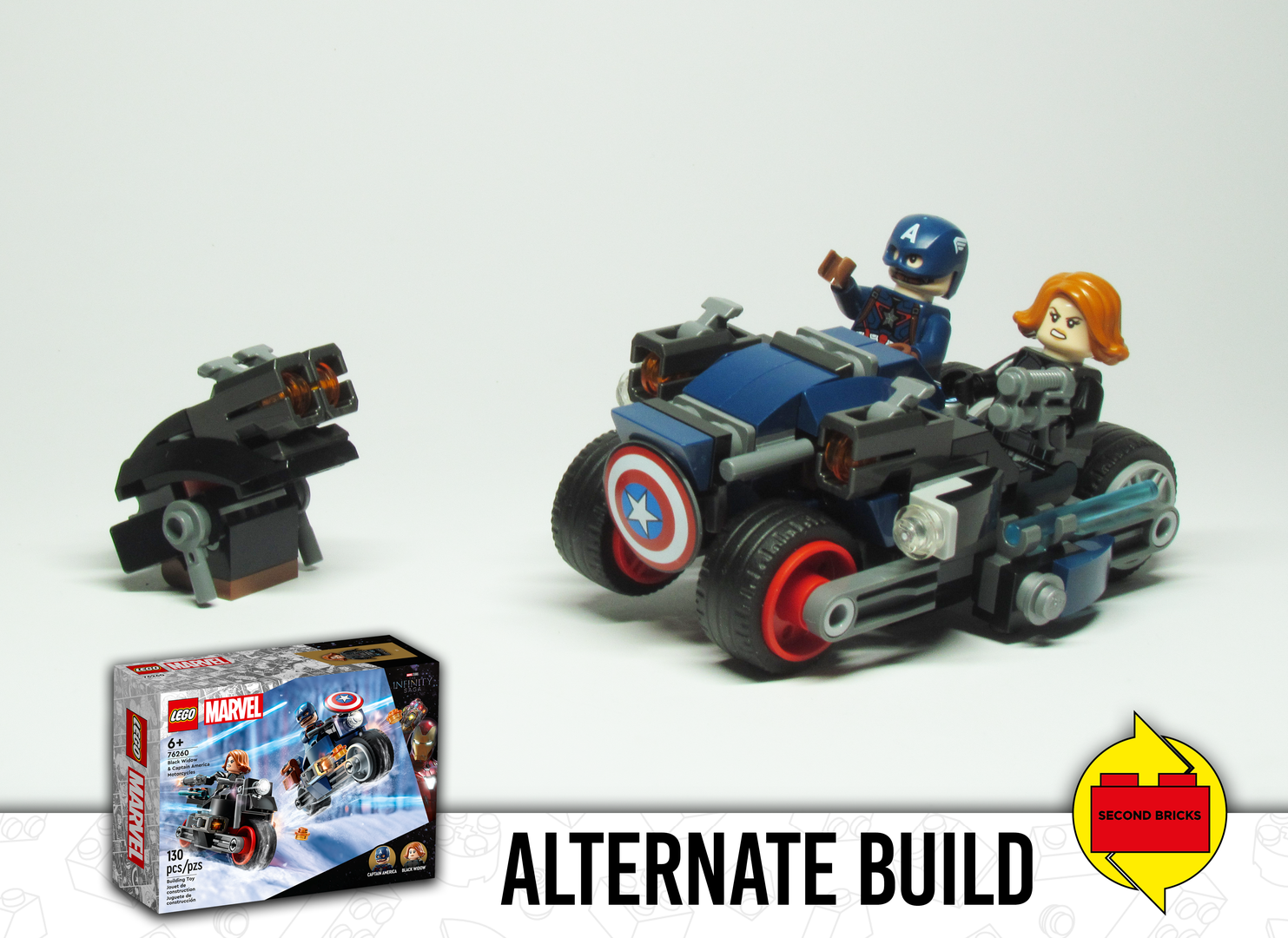 76260-2: Avengers Heavy Breaker  VS Hydra Ground Artillery alternate build