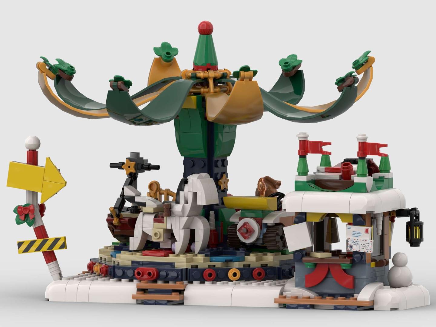 10339 Merry-go-round alternate build