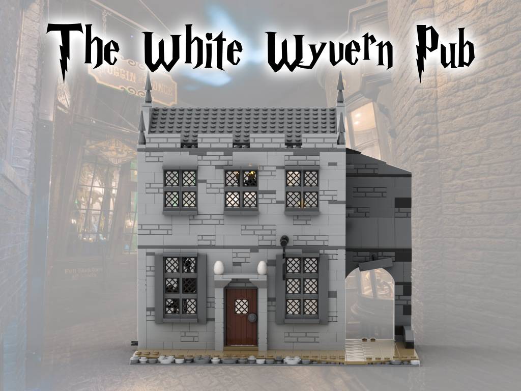 Knockturn Alley: The White Wyvern Pub