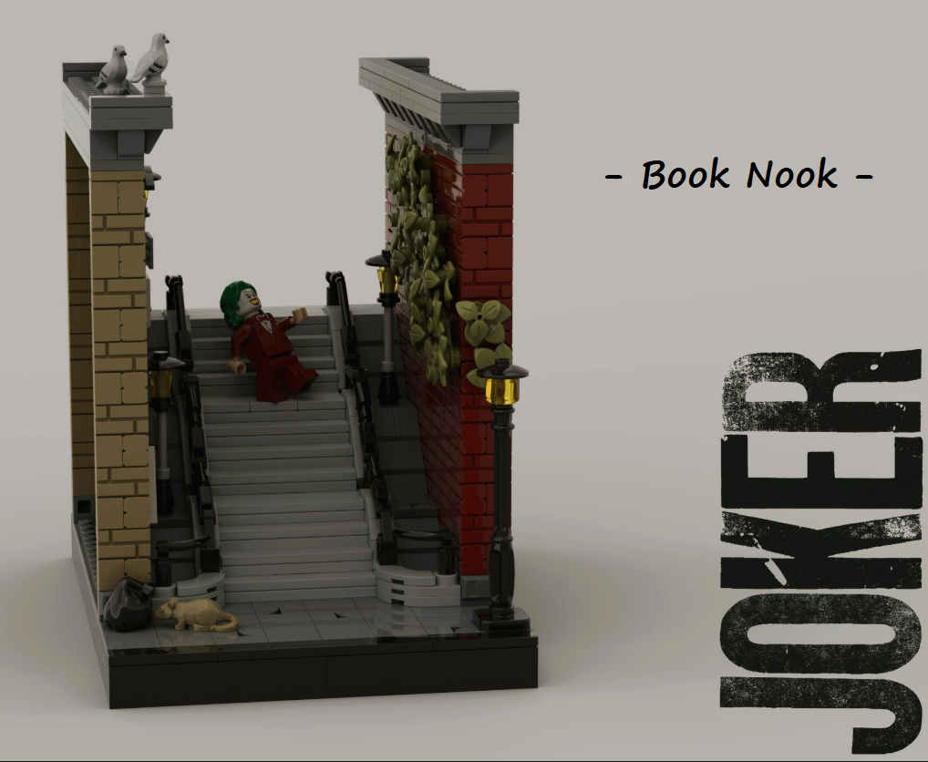 Joker Stairs - Book Nook